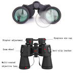Luxun 20X50 Outdoor Binoculars Low Light Night Vision Non-Infrared High Performance Binoculars (Black)