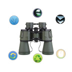 Luxun 20X50 Outdoor Binoculars Low Light Night Vision Non-Infrared High Performance Binoculars (Black)