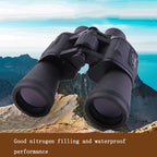 Luxun 20X50 Outdoor Binoculars Low Light Night Vision Non-Infrared High Performance Binoculars (Black)