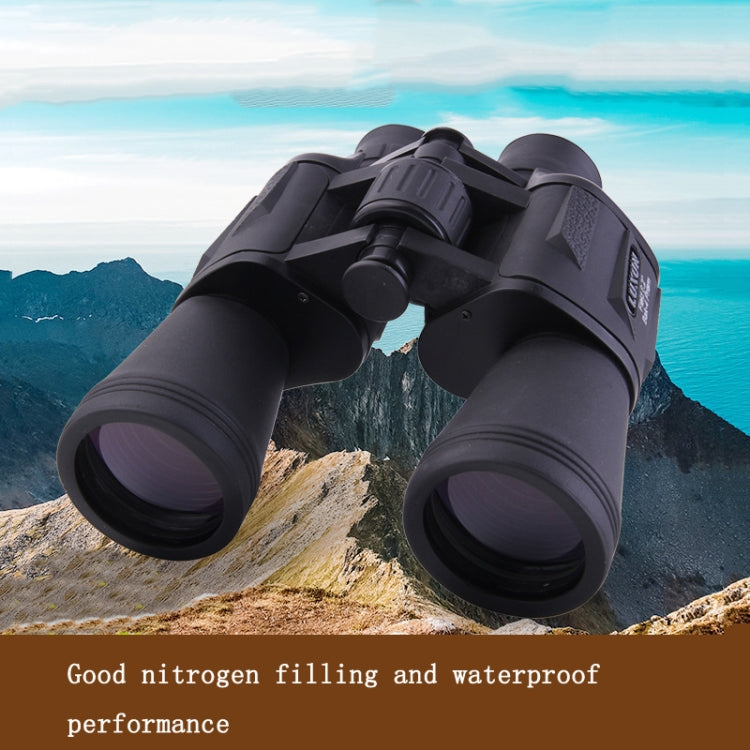 Luxun 20X50 Outdoor Binoculars Low Light Night Vision Non-Infrared High Performance Binoculars (Black)
