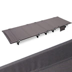 CLS Outdoor Lightweight Folding Bed Camping Simple Leisure Bed (Gray)