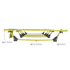 CLS Outdoor Lightweight Folding Bed Camping Simple Leisure Bed