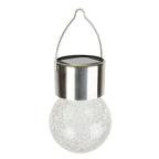 12 PCS Snap Ball Solar Chandelier Outdoor Garden Courtyard Holiday Decorative Light with Clip (Warm White Light)