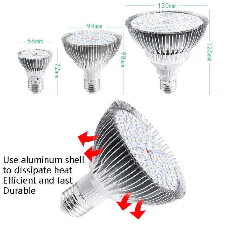 LED Plant Growth Lamp Full Spectrum E27 Plant Filling Light, Power: 100W 150 Lamp Beads