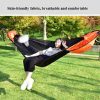 Strut-Mosquito-Net-Hammock Diamond-Sunshade-Set Outdoor Camping Automatic Quick-Open Anti-Mosquito-Hammock-Shelter-Set (Army Green)