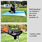 Strut-Mosquito-Net-Hammock Diamond-Sunshade-Set Outdoor Camping Automatic Quick-Open Anti-Mosquito-Hammock-Shelter-Set (Army Green)