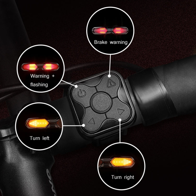 Bicycle Smart Wireless Remote Control Driving Control Warning Taillight (DT-6002Z)