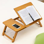 741ZDDNZ Bed Use Foldable Height Adjustable Laptop Table Dorm Desk, Specification: Medium 64cm