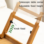 741ZDDNZ Bed Use Foldable Height Adjustable Laptop Table Dorm Desk, Specification: Medium 64cm