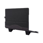 For Samsung Galaxy Book 3 360 13.3 inch Leather Laptop Anti-Fall Protective Case with Stand (Black)