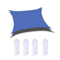Outdoor Garden Sun Sail Waterproof Anti-UV Awning, Size: 2m x 3m (Royal Blue)