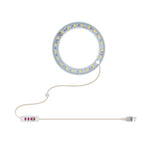 LED Plant Growth Lamp Full Spectrum Intelligent Timer Indoor Fill Light Ring Plant Lamp, Power: One Head (Sunshine)