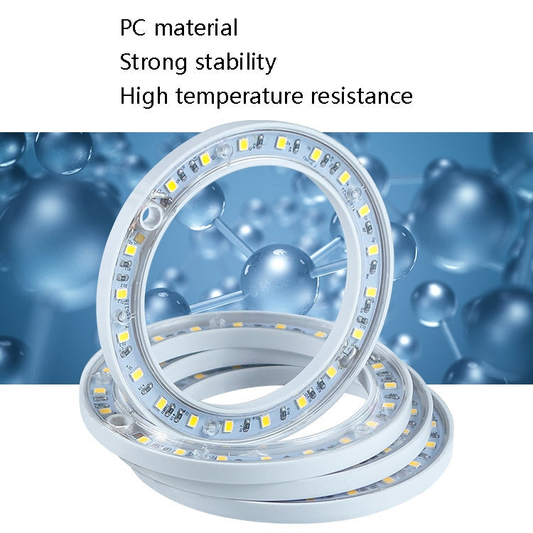 LED Plant Growth Lamp Full Spectrum Intelligent Timer Indoor Fill Light Ring Plant Lamp, Power: One Head (Sunshine)