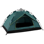 TC-014 Outdoor Beach Travel Camping Automatic Spring Multi-Person Tent For 2 People (Green)