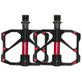 1 Pair PROMEND Mountain Bike Racing Bicycle Aluminum Pedals (PD-R87 Black)