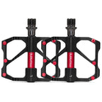 1 Pair PROMEND Mountain Bike Racing Bicycle Aluminum Pedals (PD-R87 Black)