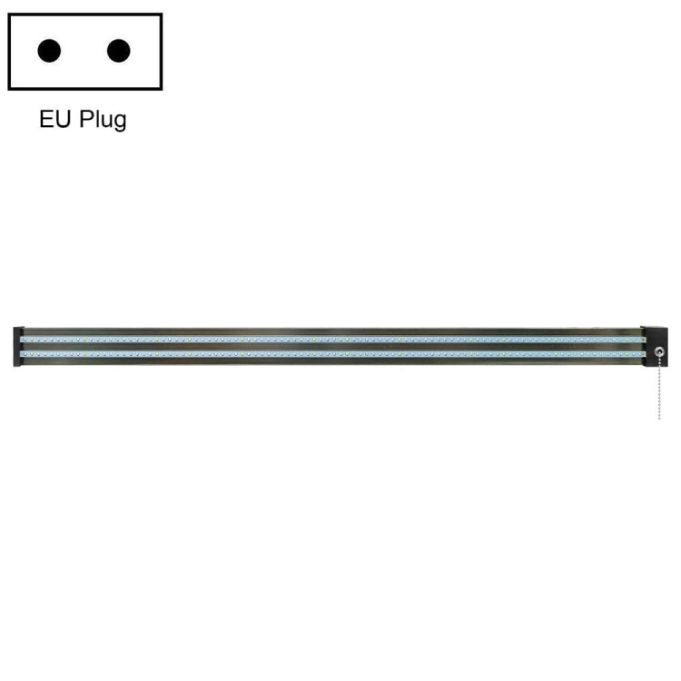 LED growth lamp full spectrum plant light tube, Style: Small double row 100 cm (EU plug)
