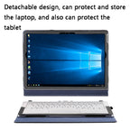 PU Leather Laptop Protection Sleeve for Microsoft Surface Book 2 13.5 Inch (Gentleman Grey)
