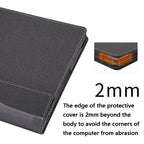 13.5 Inch Multifunctional PU Leather Laptop Case for Microsoft Surface Laptop 1/2/3/4 (Blue)