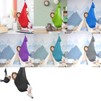 Children Elastic Hammock Indoor Outdoor Swing, Size: 1.5x2.8m (Red)