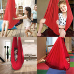 Children Elastic Hammock Indoor Outdoor Swing, Size: 1.5x2.8m (Red)