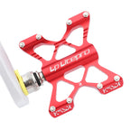 LP LitePro K5 Folding Bike Aluminum Alloy Bearings Pedals (Black)