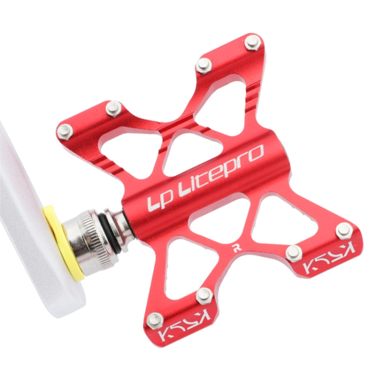 LP LitePro K5 Folding Bike Aluminum Alloy Bearings Pedals (Black)