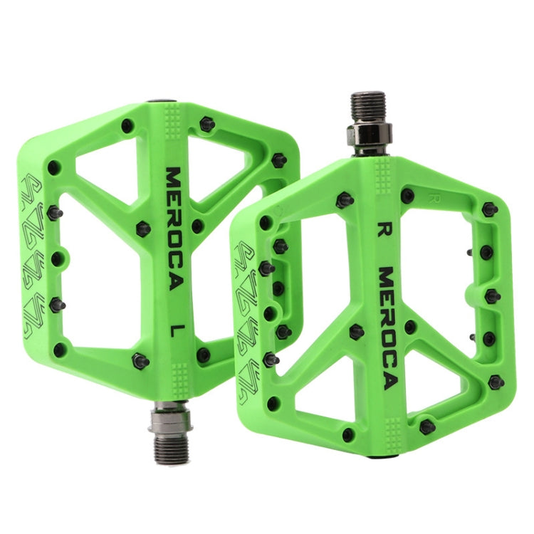 MEROCA Mountainbike Nylon Pedal (Green)