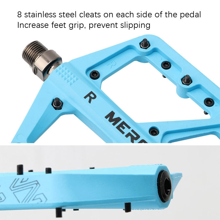 MEROCA Mountainbike Nylon Pedal (Green)