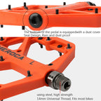 MEROCA Mountainbike Nylon Pedal (Green)