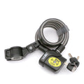 ULAC AL-3P Bicycle Alarm Cable Lock Mountain Bike Lock Bicycle Accessories