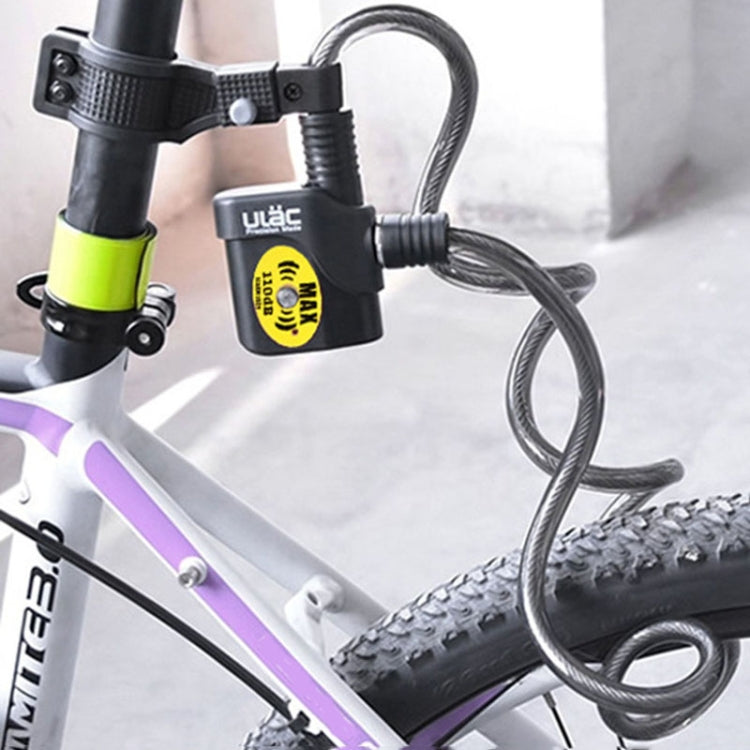 ULAC AL-3P Bicycle Alarm Cable Lock Mountain Bike Lock Bicycle Accessories