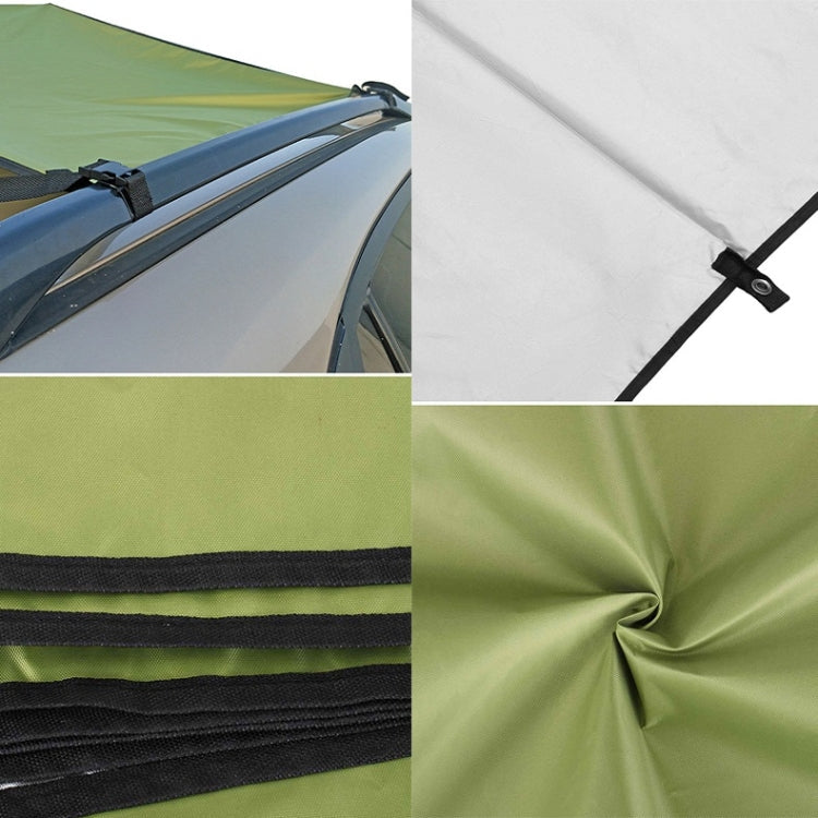 Outdoor Picnic Camping Tent Beside The Car Waterproof Sunshade 200x440cm (Dark Gray)