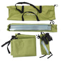 Outdoor-Picnic-Camping Tent Next To The Car Waterproof Canopy 300x150cm (Dark Gray)