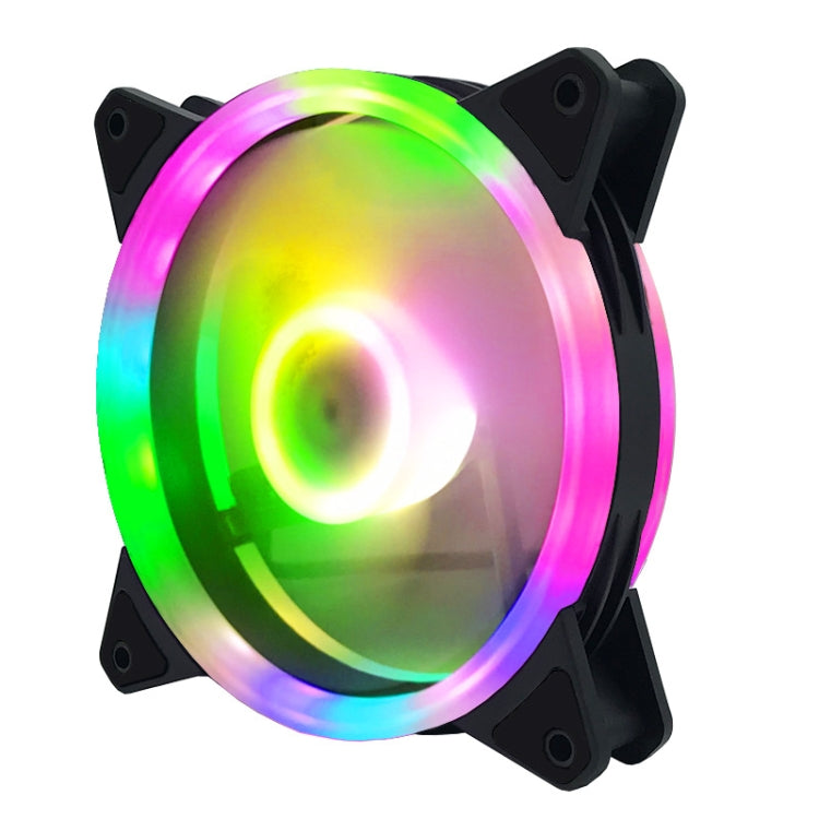 Computer CPU RGB glowing radiator 8 fans + remote control