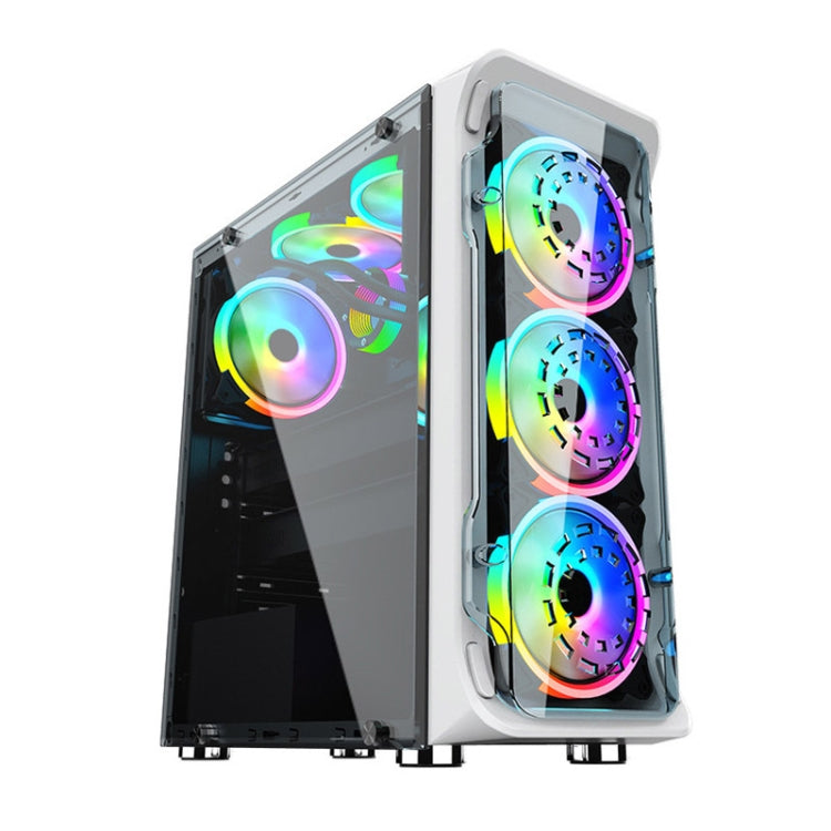 Computer CPU RGB glowing radiator 8 fans + remote control