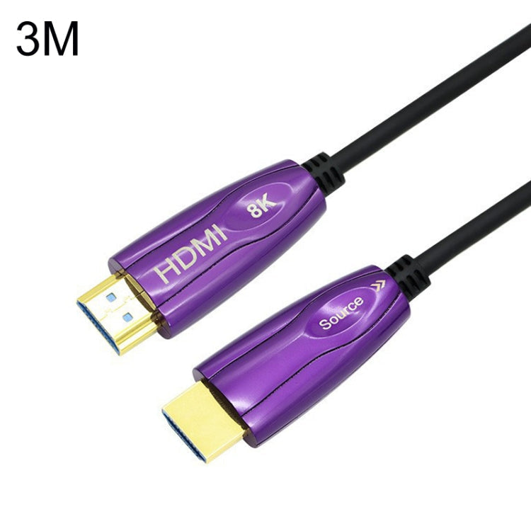 HDMI 2.1 8K 60HZ HD Active Optical Cable Computer Screen Conversion Cable, Cable Length: 3m