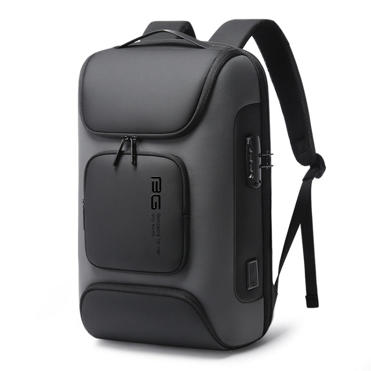BANGE BG-7216plus Anti-theft Waterproof Travel Men's Backpack 15.6 Inch Laptop Bag (Gray)