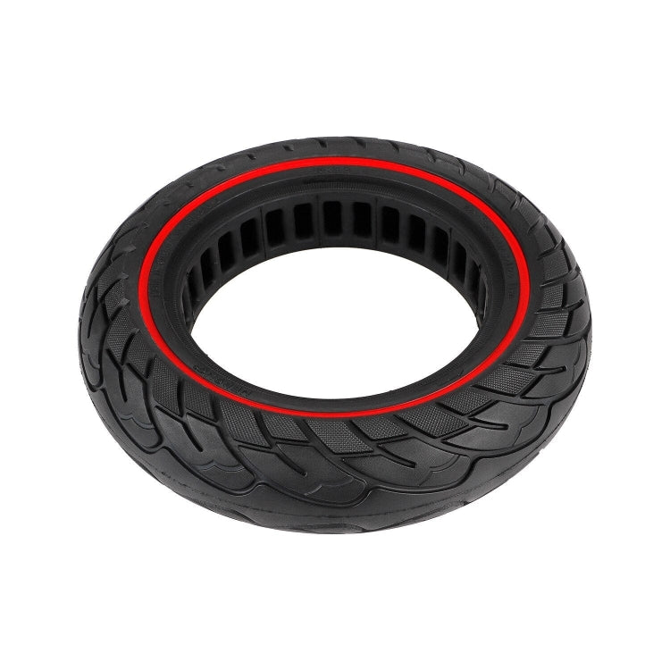 For Ninebot Max G30 10 X 2.5 Inch (60/70-6.5) Scooter Solid Rubber Tire Red Line