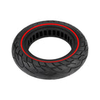 For Ninebot Max G30 10 X 2.5 Inch (60/70-6.5) Scooter Solid Rubber Tire Red Line