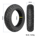 For Ninebot Max G30 10 X 2.5 Inch (60/70-6.5) Scooter Solid Rubber Tire Black