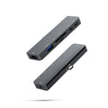 For iPad Pro 7-in-1 HDMI 4K + 3.5 mm Audio + SD/TF + 1 USB 3.0 + USB-C/Type-C + PD USB-C Docking Station
