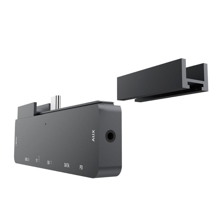 For iPad Pro 7-in-1 HDMI 4K + 3.5 mm Audio + SD/TF + 1 USB 3.0 + USB-C/Type-C + PD USB-C Docking Station