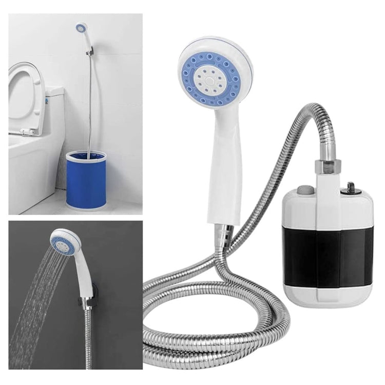 KE-801 Outdoor Electric Shower Camping Rechargeable Portable Showerhead
