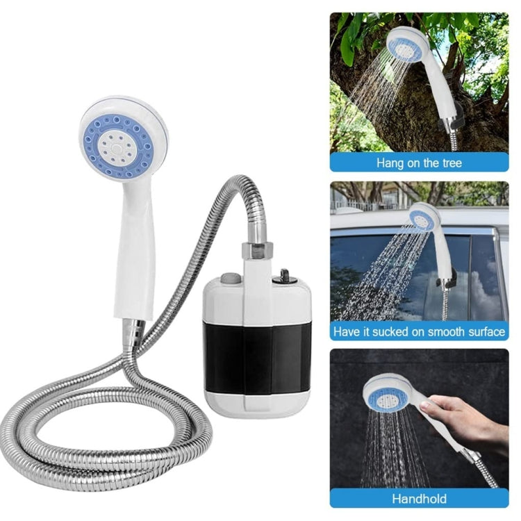 KE-801 Outdoor Electric Shower Camping Rechargeable Portable Showerhead