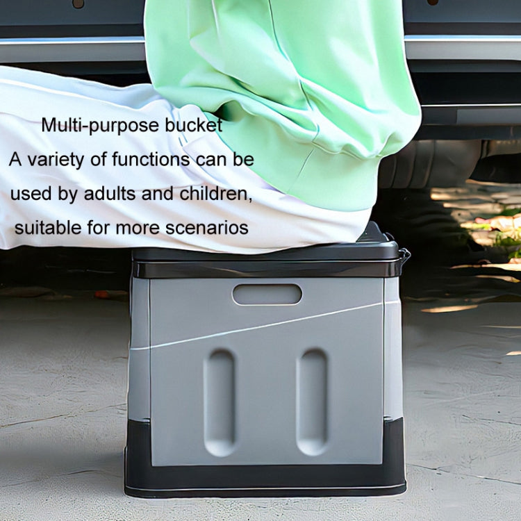 Auto Folding Portable Toilet Outdoor Emergency Mobile Toilet (Army Green)