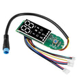For Xiaomi Electric Scooter Pro/Pro 2/1S Four-Wire Dual Brake Bluetooth Board Set, Specification: With Switch Panel