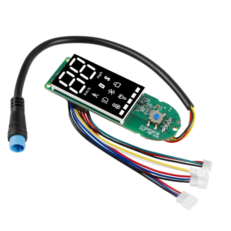 For Xiaomi Electric Scooter Pro/Pro 2/1S Four-Wire Dual Brake Bluetooth Board Set, Specification: With Switch Panel