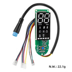 For Xiaomi Electric Scooter Pro/Pro 2/1S Four-Wire Dual Brake Bluetooth Board Set, Specification: With Switch Panel