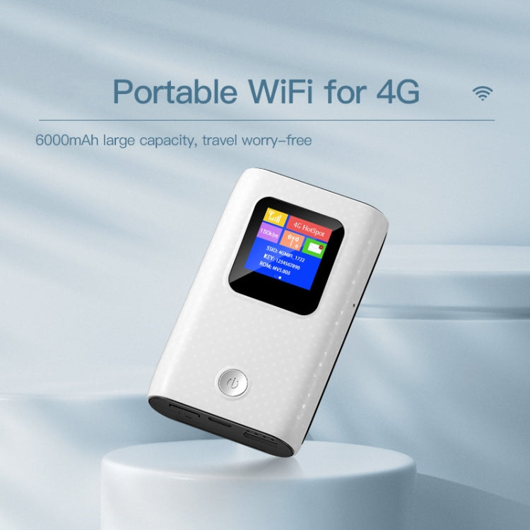 MF905C Asia 4G LTE WIFI Router Portable 6000mAh Charger Wireless Hotspot 150Mbps Pocket Mobile Modem